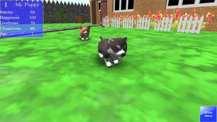 Cute Pocket Puppy 3D android App screenshot 2